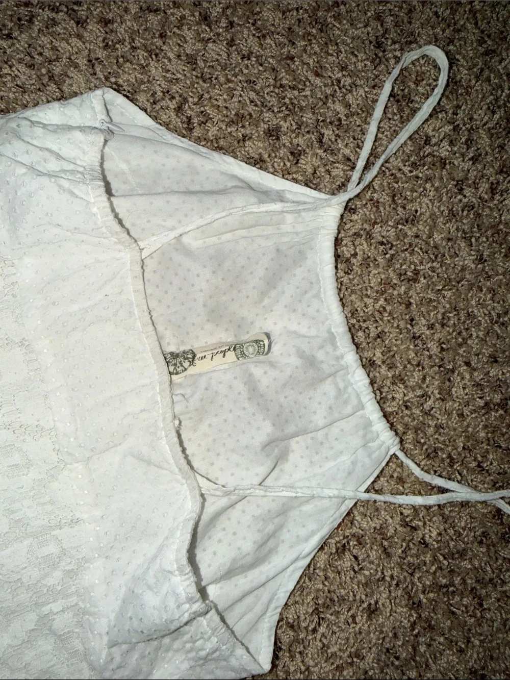 Free People Halter mini dress